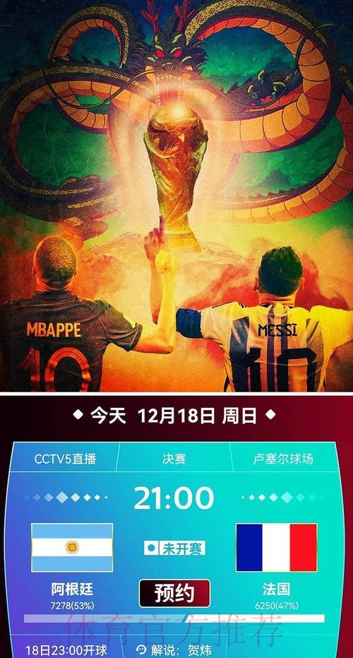 CCTV5全程直播：世界杯赛事不容错过