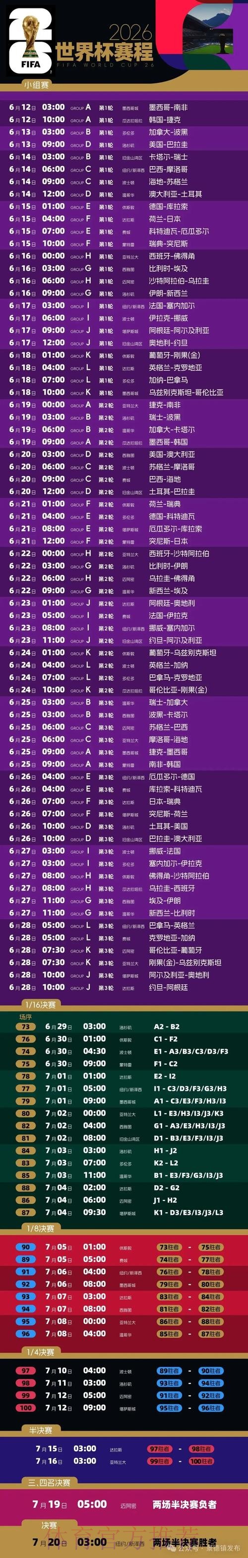 2026世界杯赛程直播全攻略，精彩不停